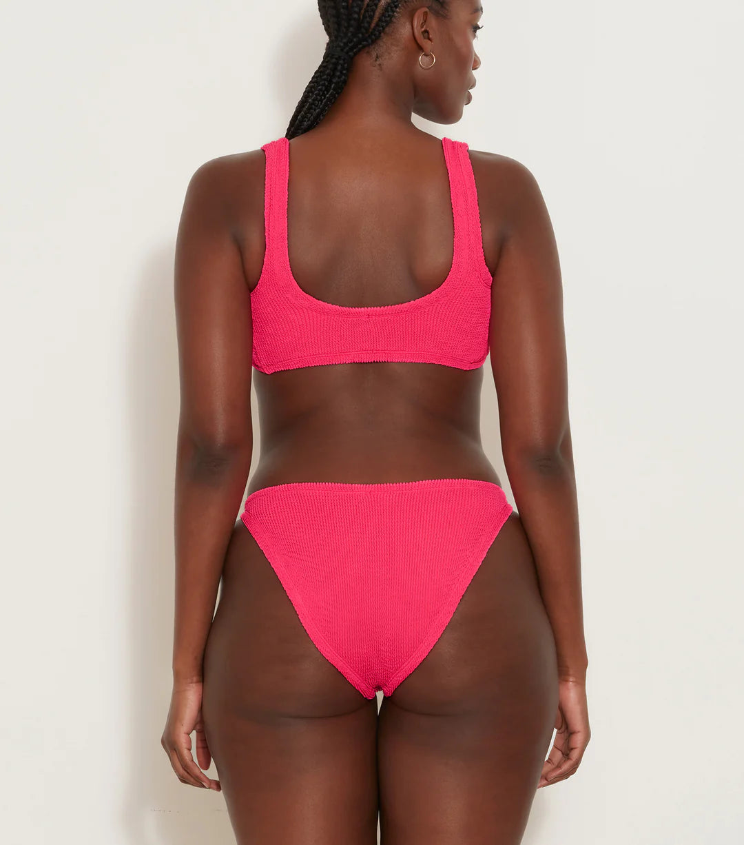 Classic Square Neck Hunza Swimsuit