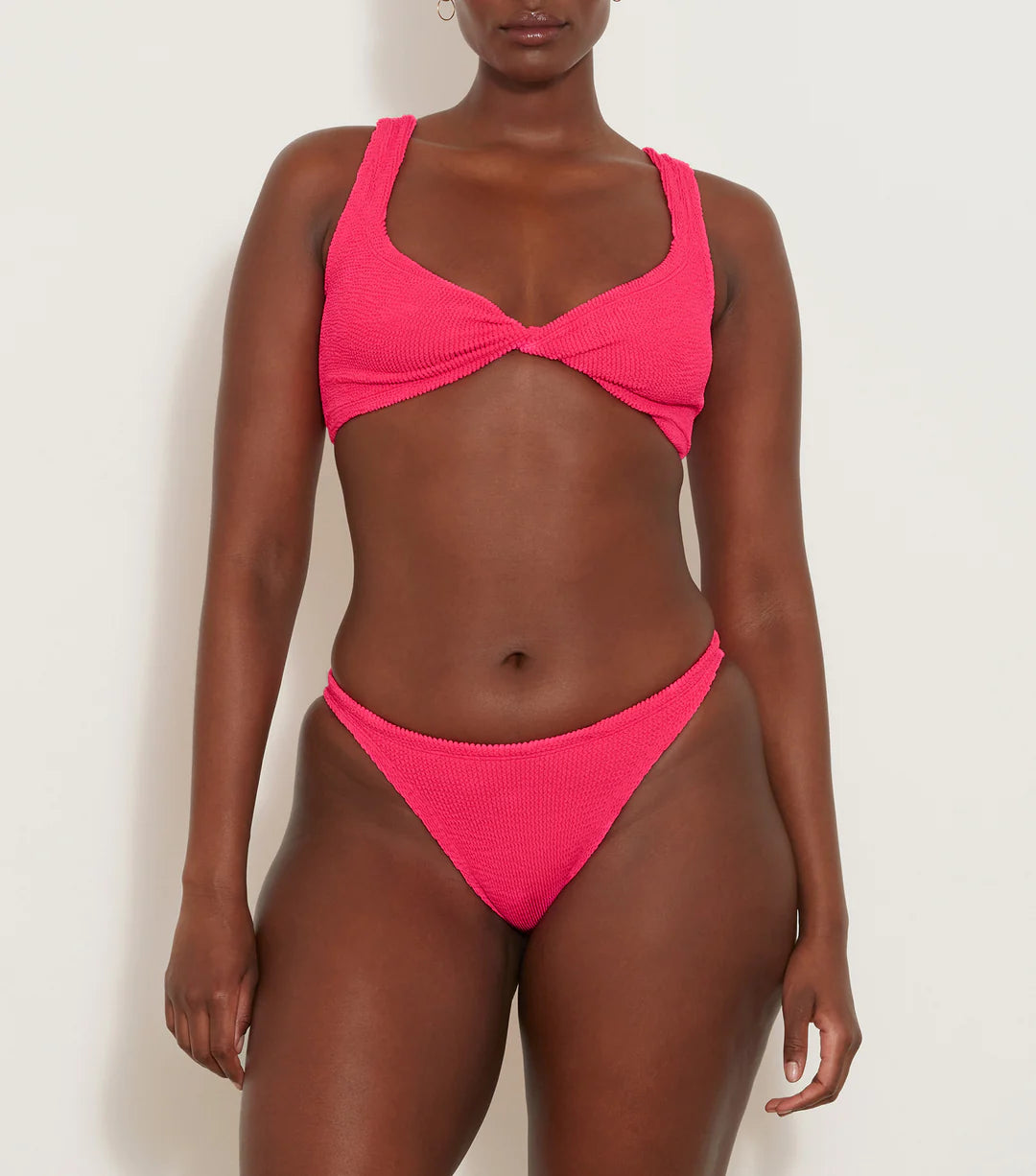 Classic Square Neck Hunza Swimsuit