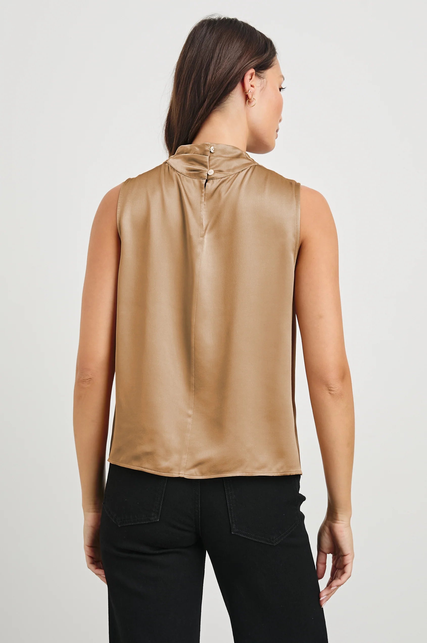 Kaleen woven Top - Camel