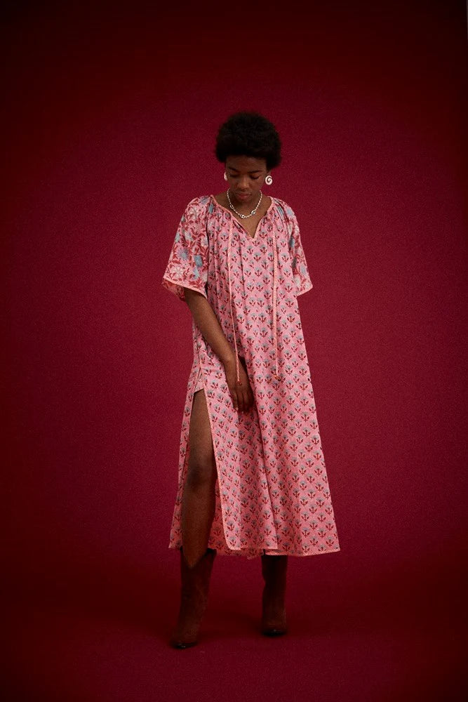 Kamala Block Print Primavera Maxi