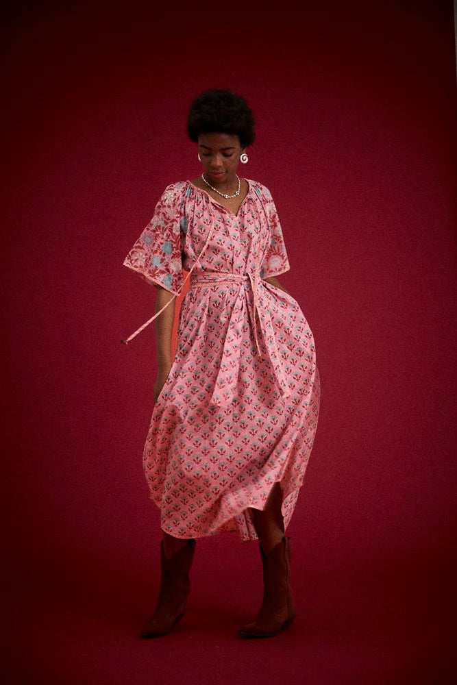 Kamala Block Print Primavera Maxi