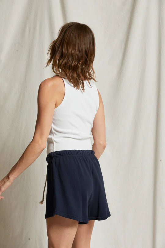 Layla Sweatshort - Navy