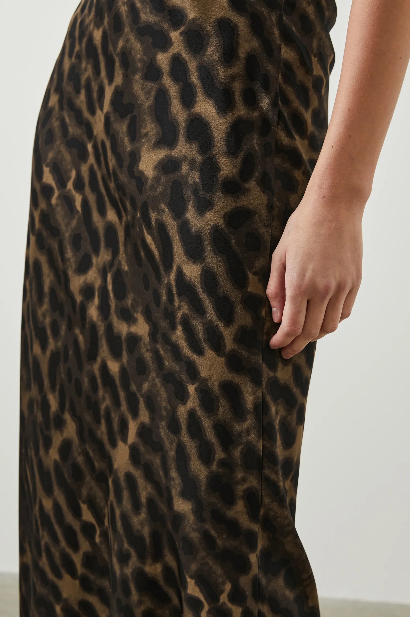 Leia Umber Leopard Skirt