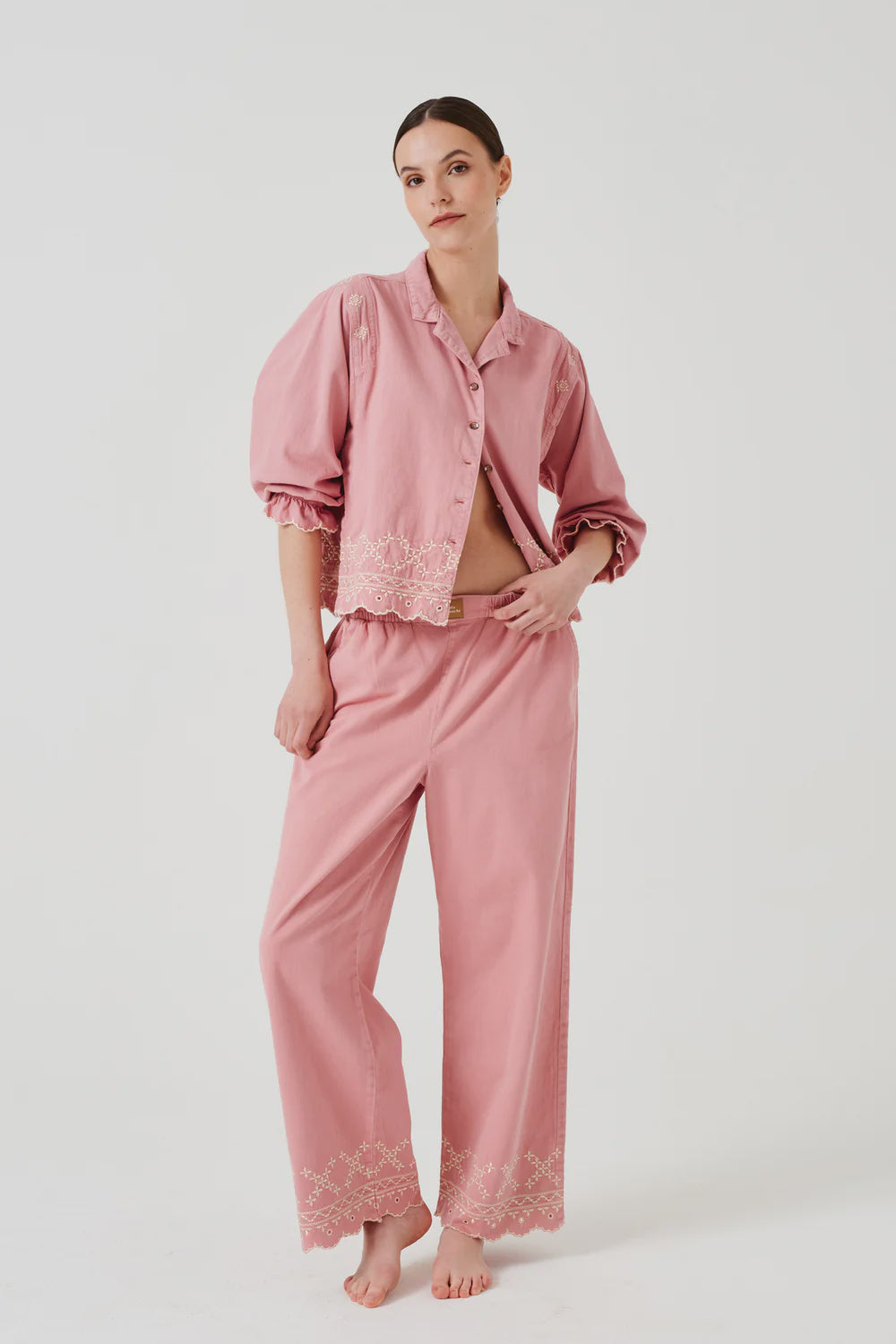 Sophie Pant - Powder Pink