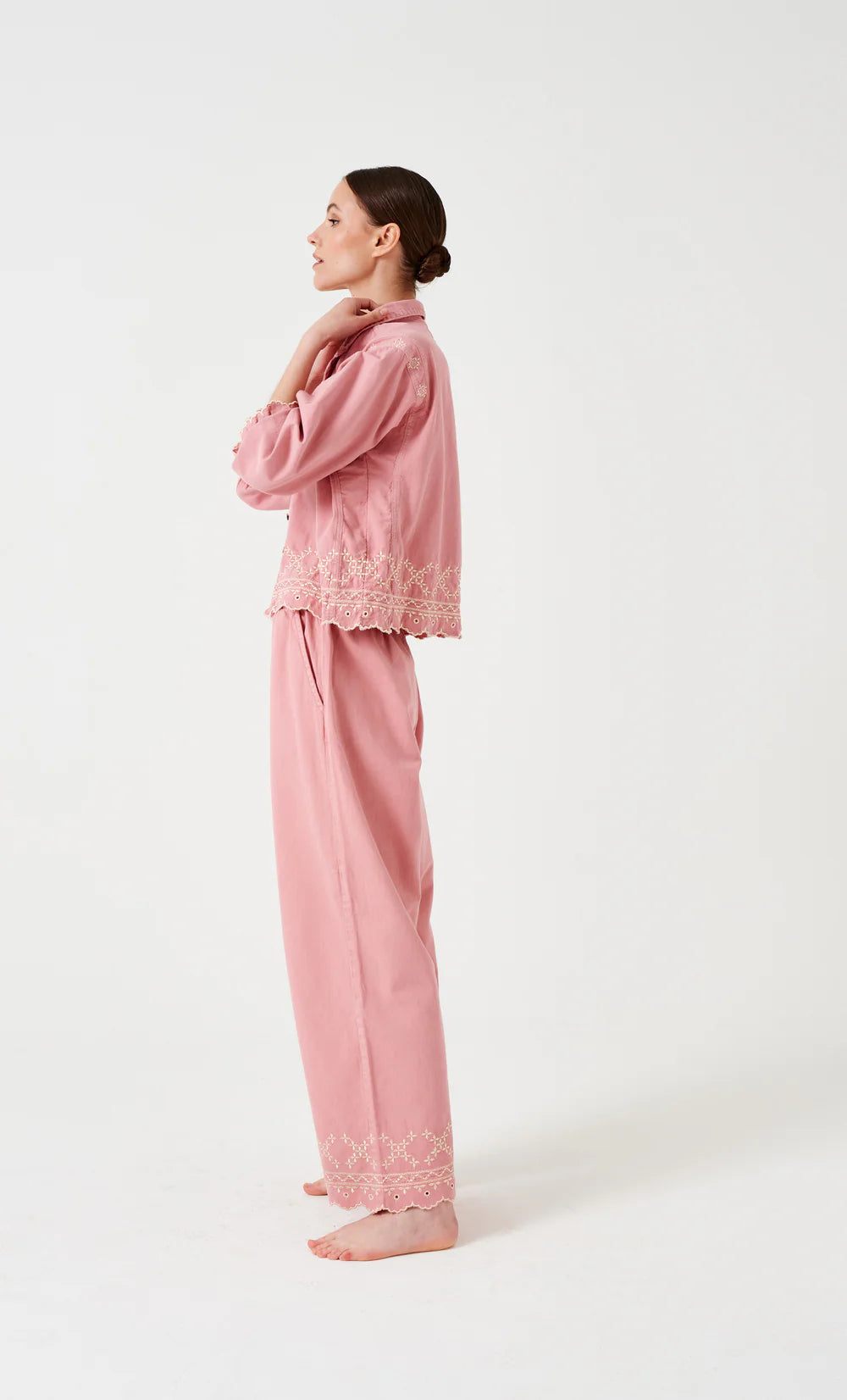 Sophie Pant - Powder Pink