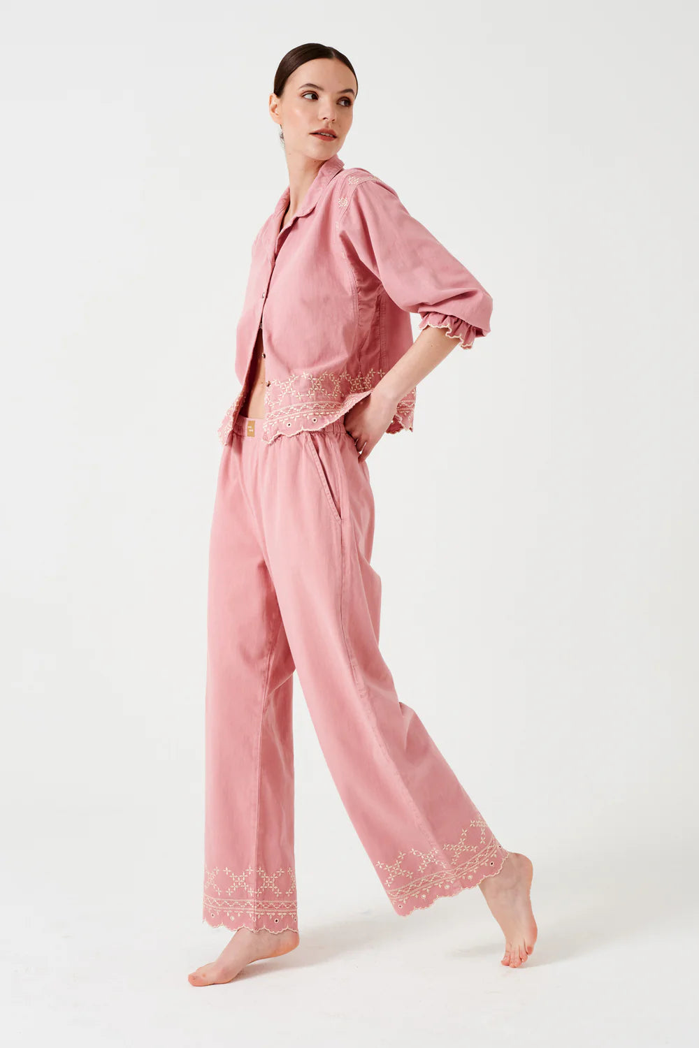Sophie Pant - Powder Pink
