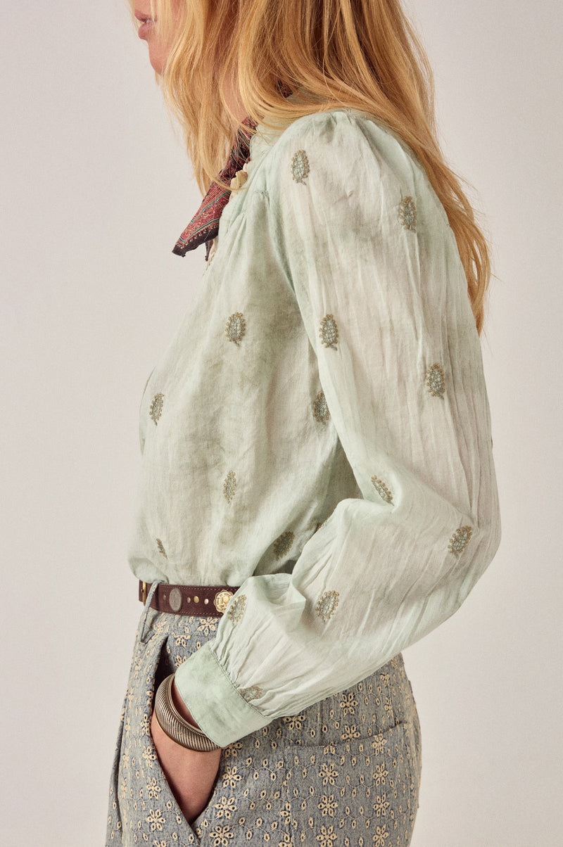 Rani Shirt - Mineral Jade