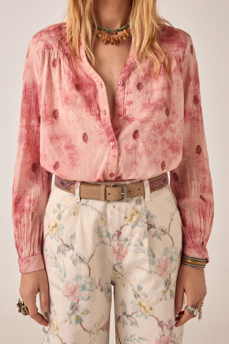 Rani Shirt - Mineral Granate