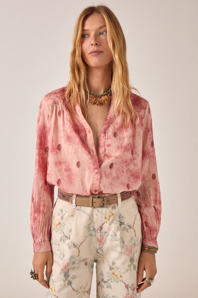 Rani Shirt - Mineral Granate