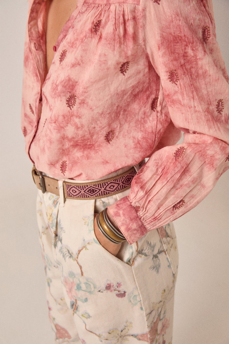 Rani Shirt - Mineral Granate