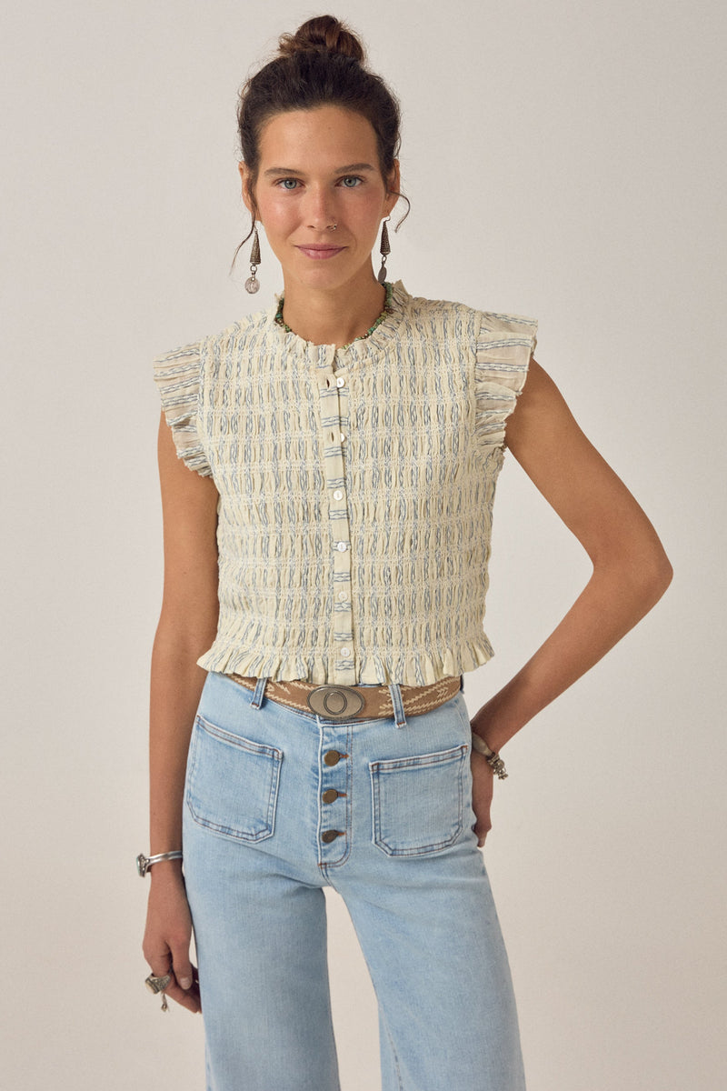 Omaris Sleeveless Blouse