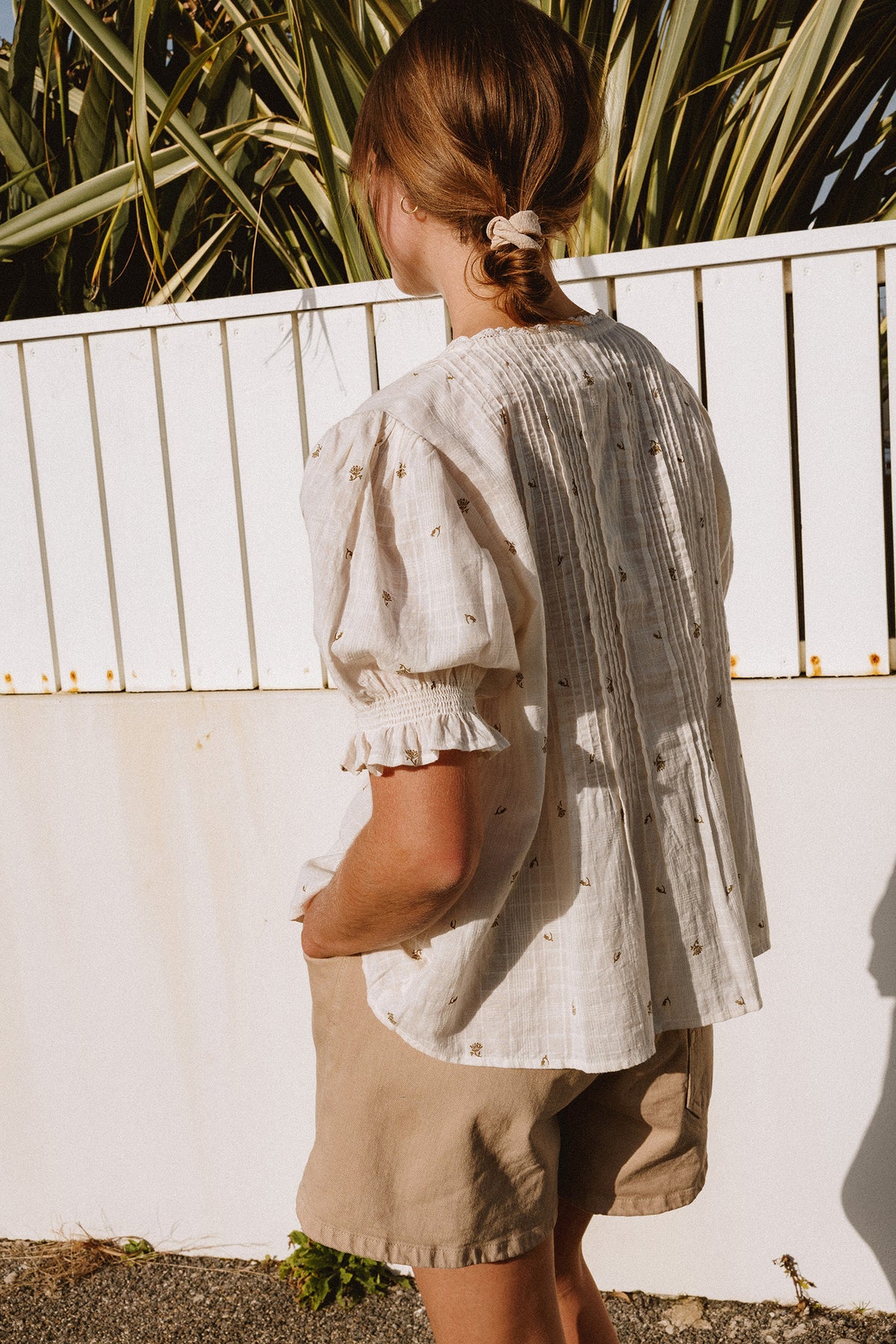 Puffed Sleeve Blouse