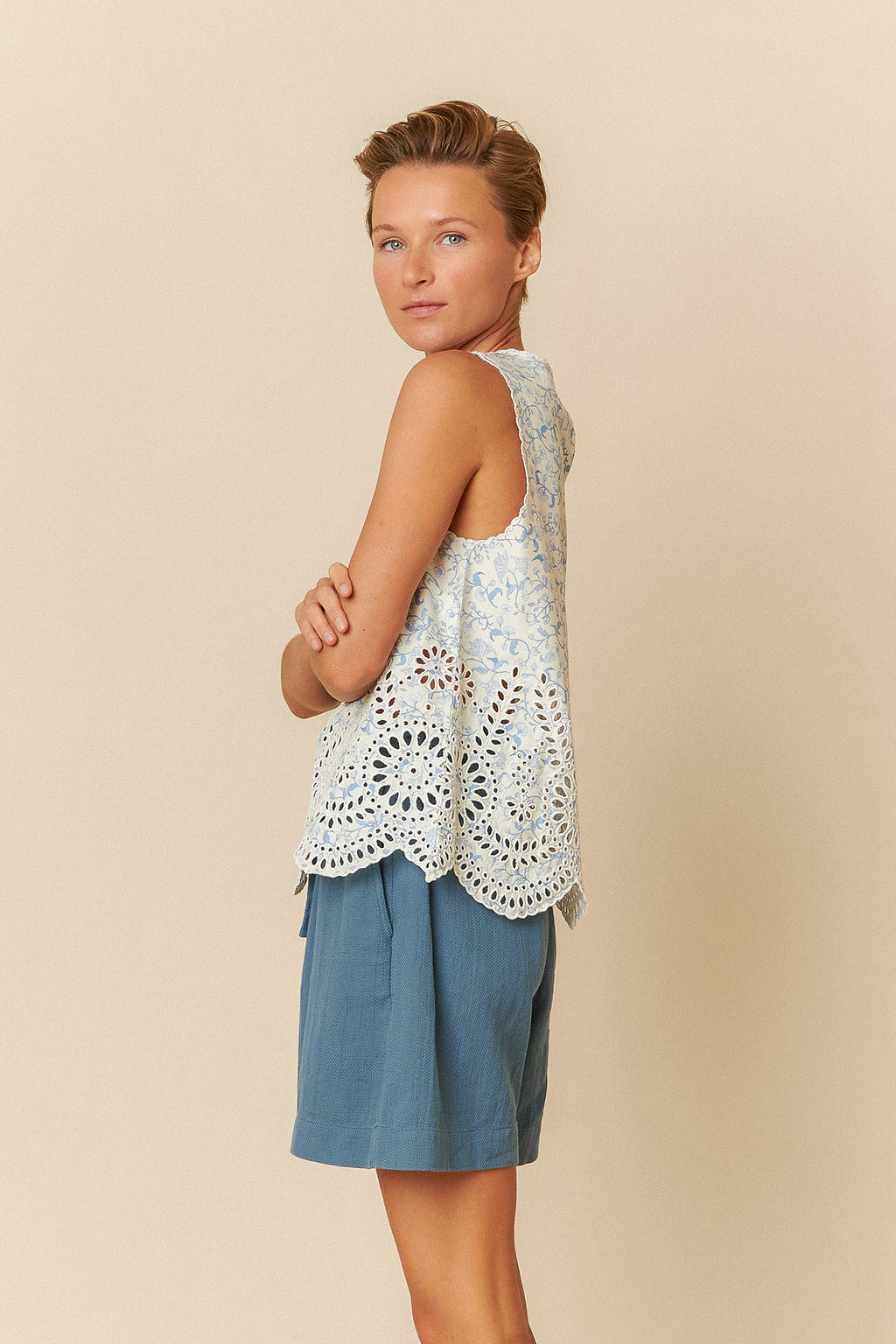 Cotton Lacework Top