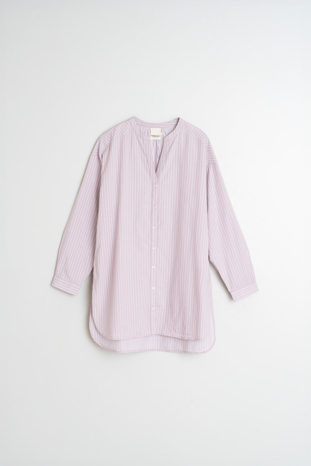 Mauve Striped Shirt