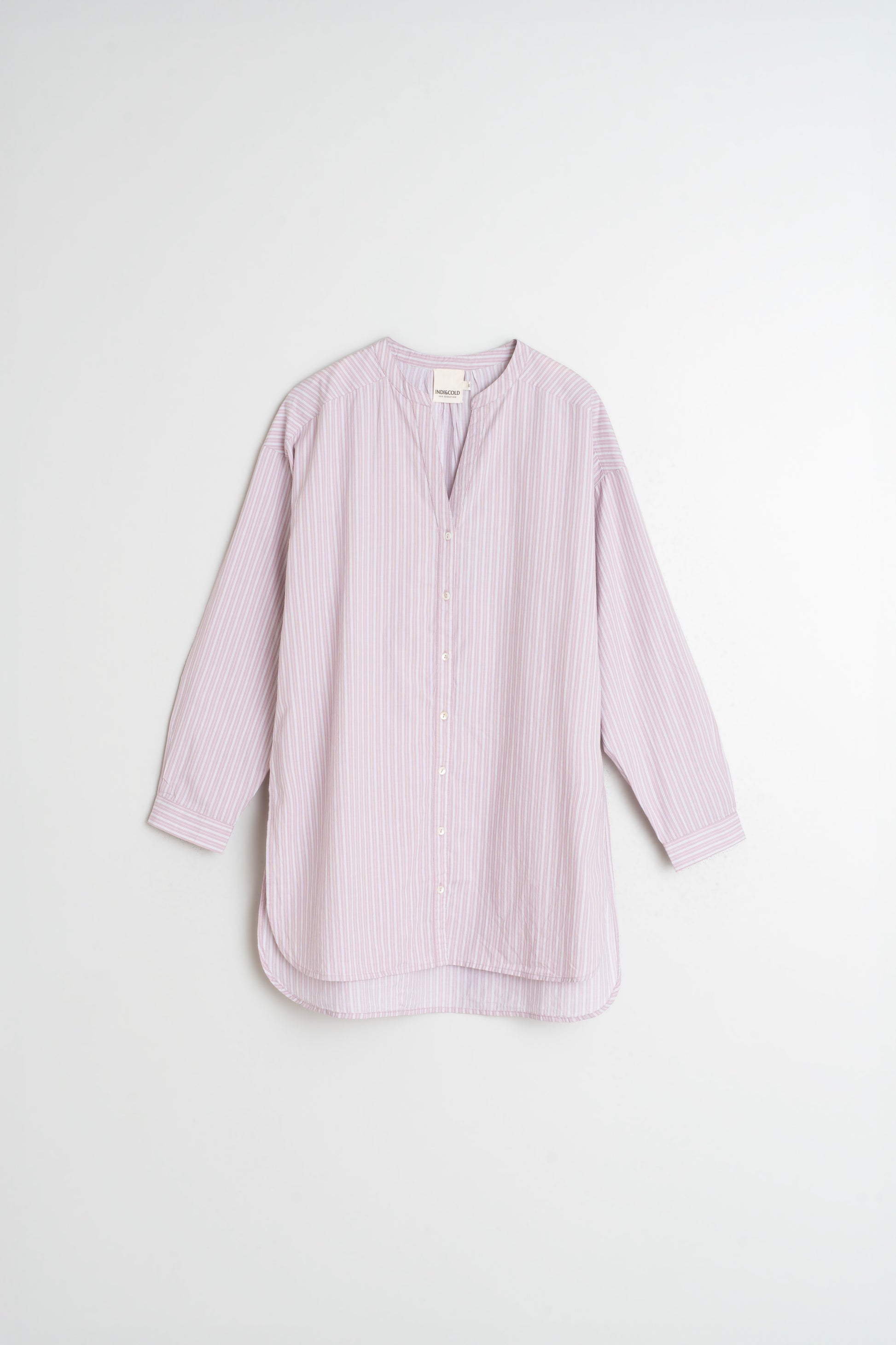 Mauve Striped Shirt