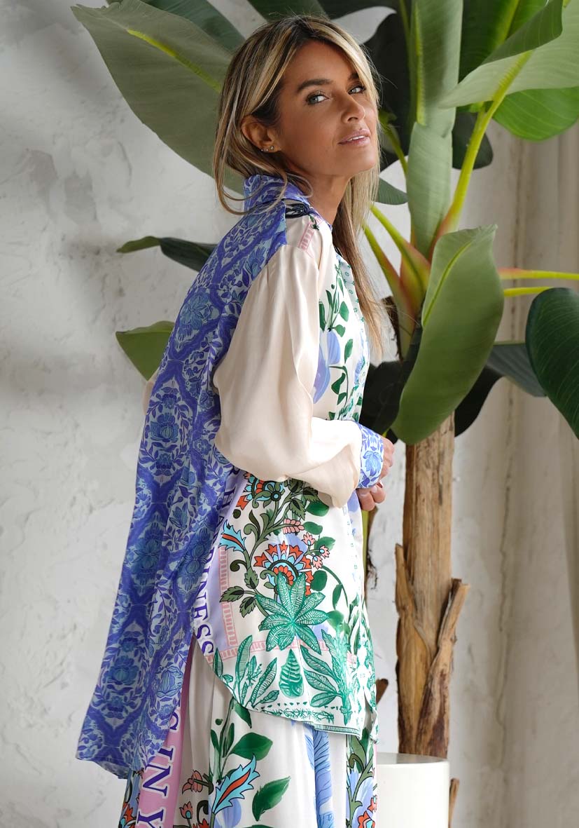Green Garden Blouse
