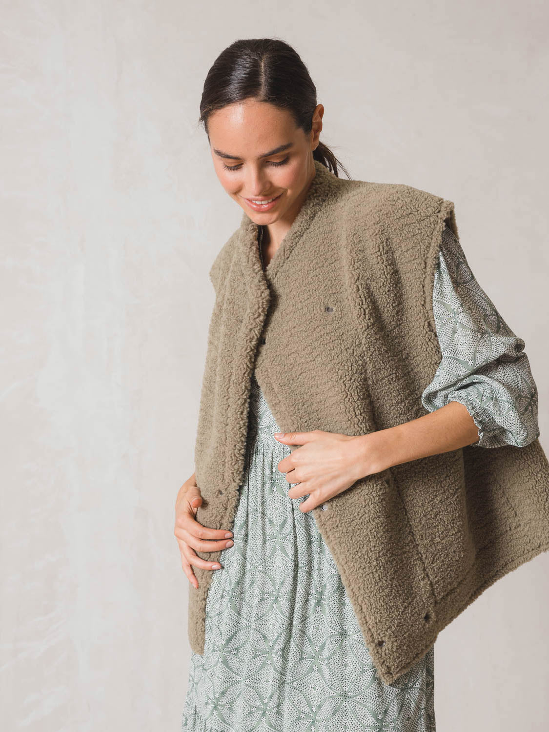 Reversible Oversize Vest
