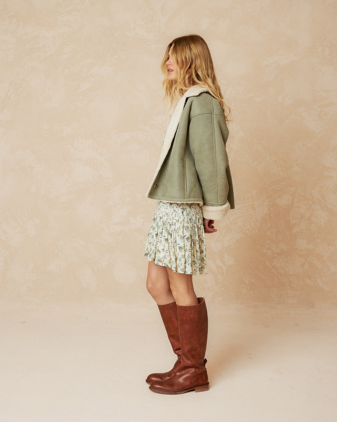 Nubuck Effect Coat