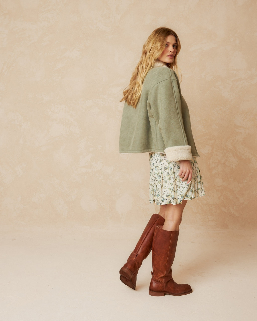Nubuck Effect Coat