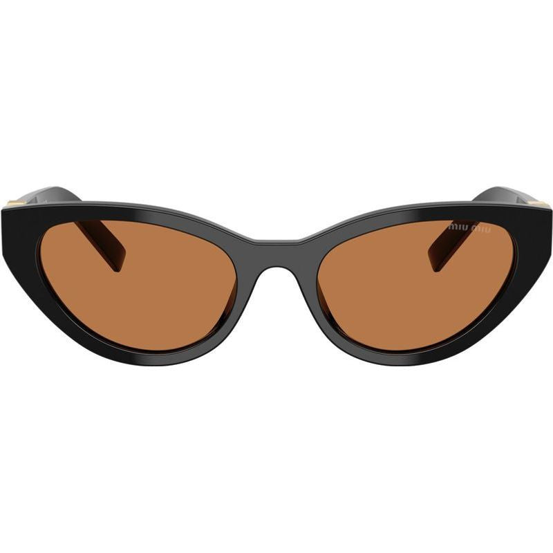 Sunglasses AO4S - Black with Brown, Small Logo