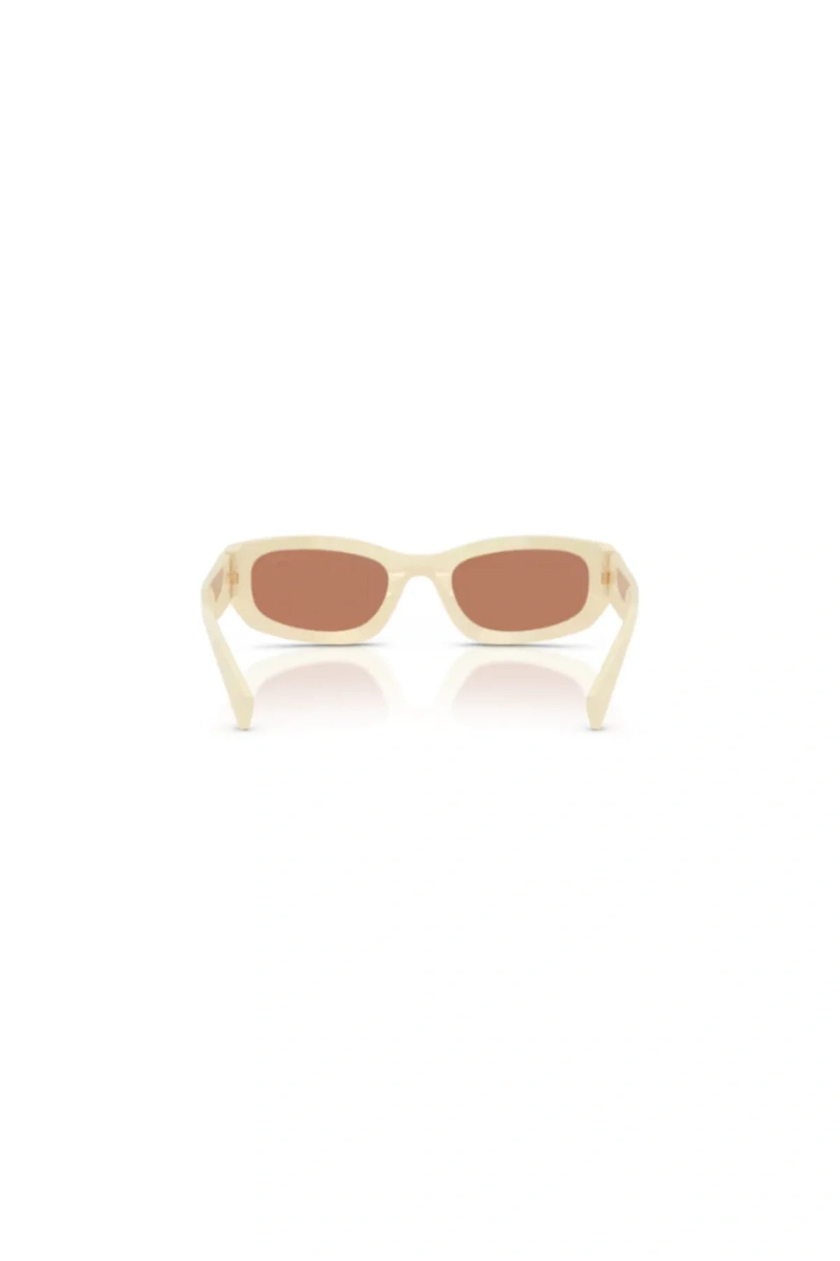 Sunglasses B04S - Milk with Brown