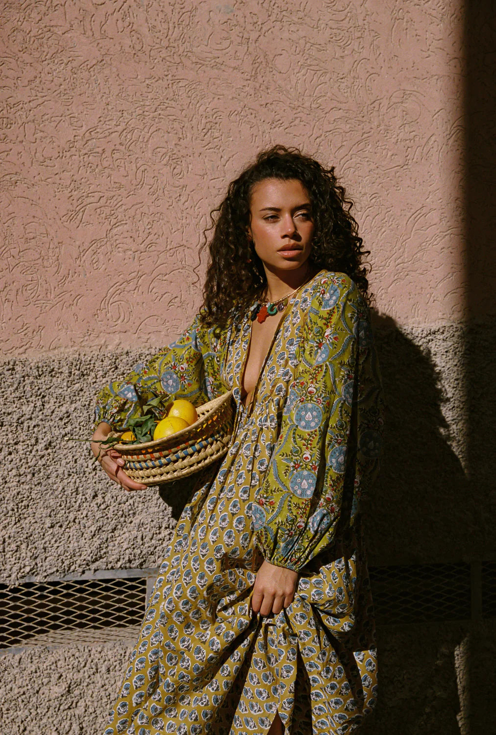 Zoya Block Printed Marrakech Dress