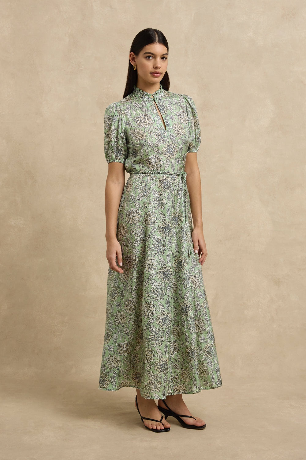 Oceanus Dress - Heritage Sage