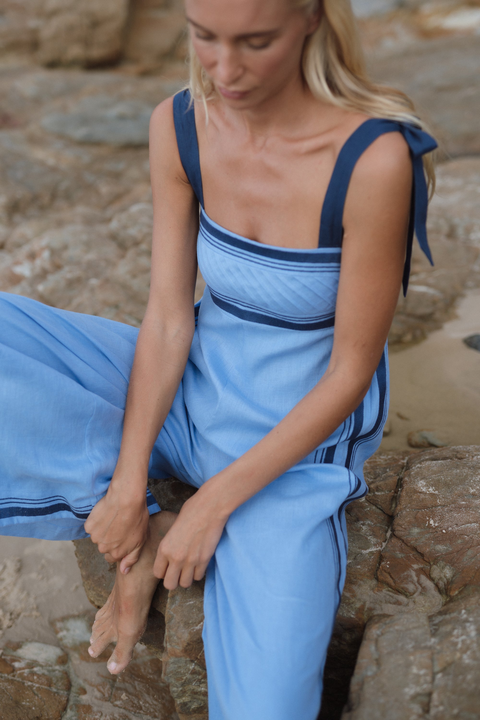 Calypso Linen Jumpsuit