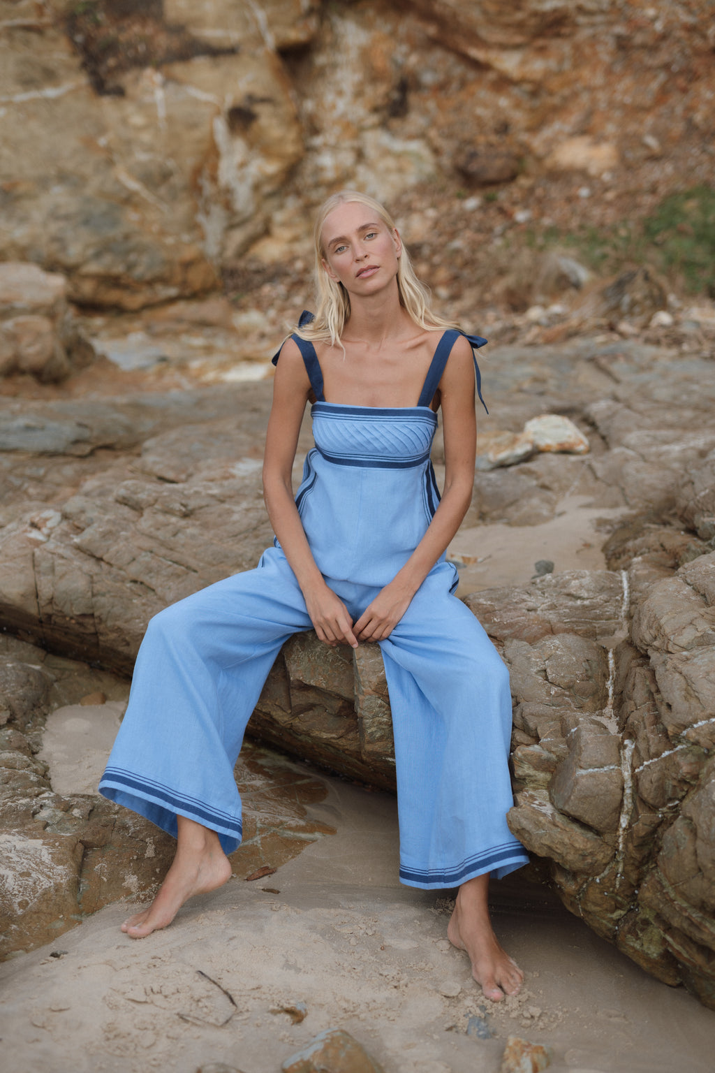 Calypso Linen Jumpsuit