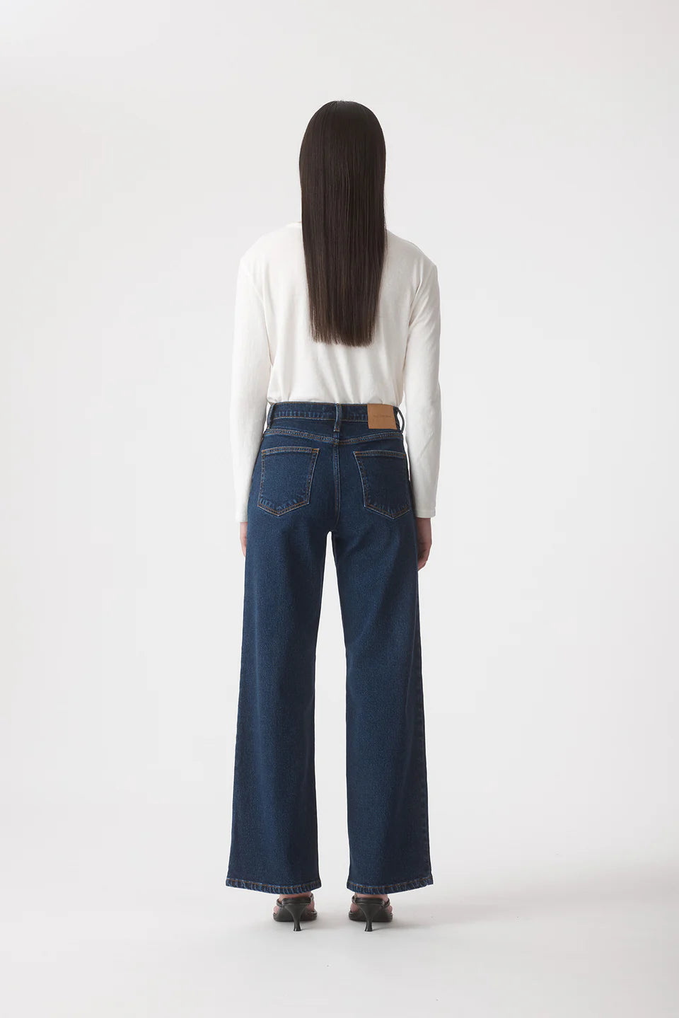 Mia Mid Seamed Jean - Tide