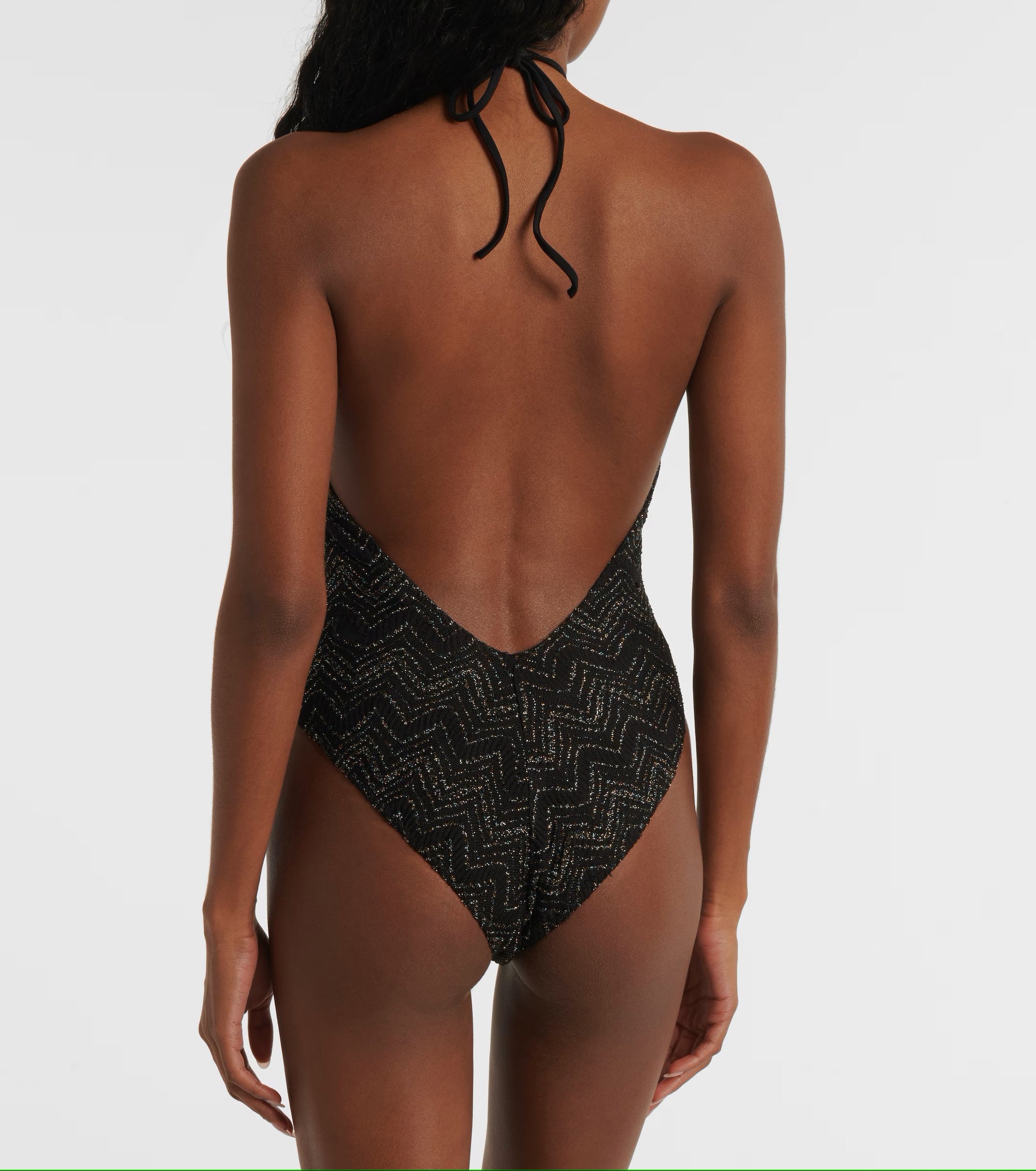 Black Chevron Onepiece