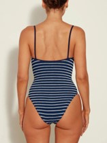 Pamela Swim - Navy/White Stripe