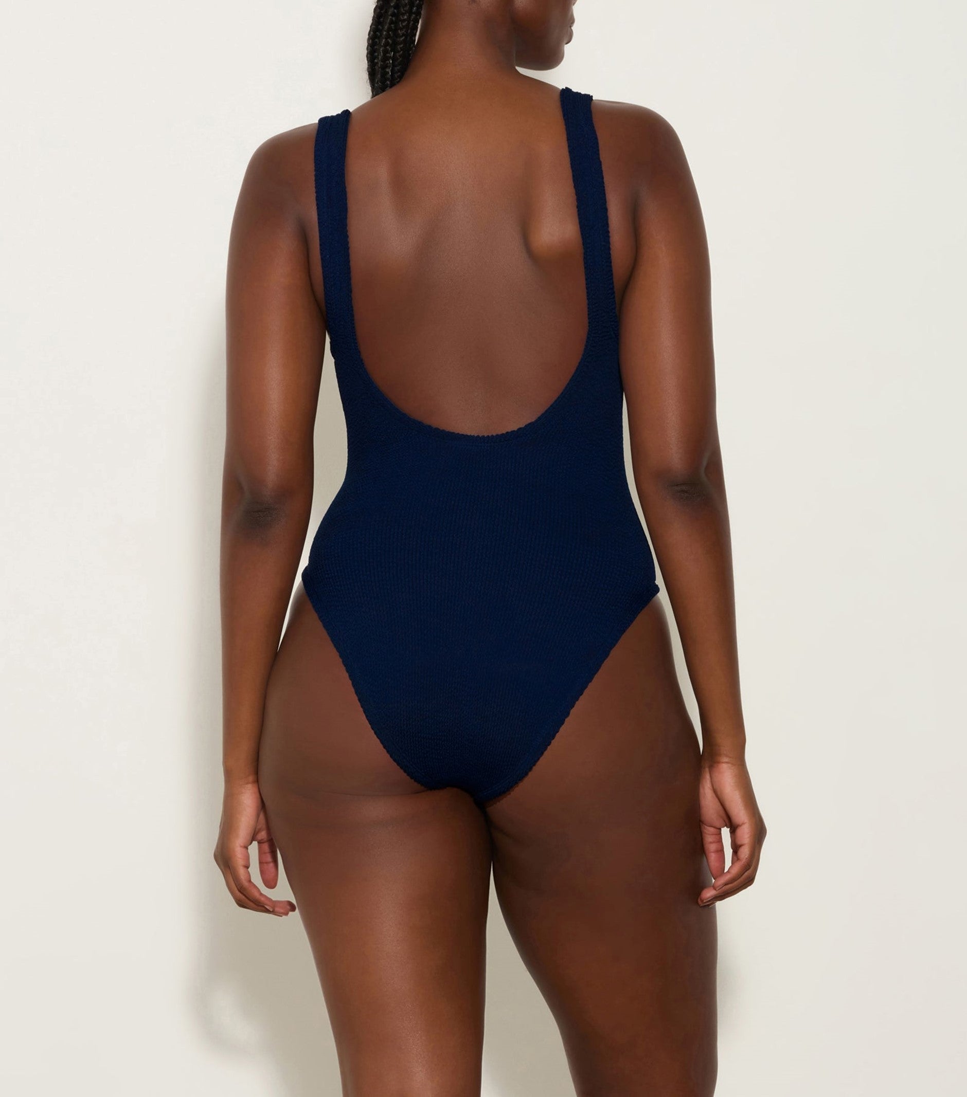 Domino Swim Navy - Tonal Hoops