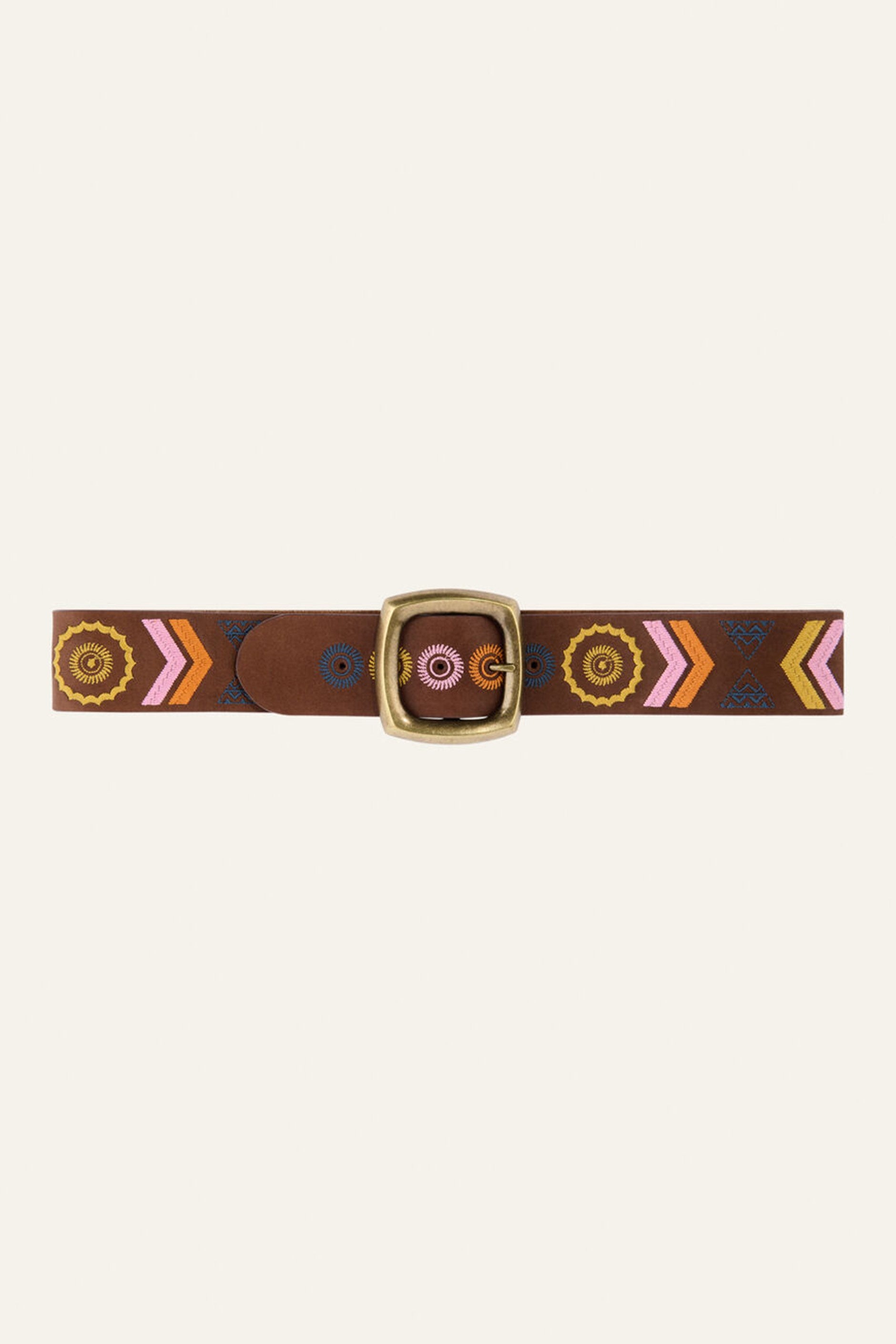 Boscane Cognac Belt