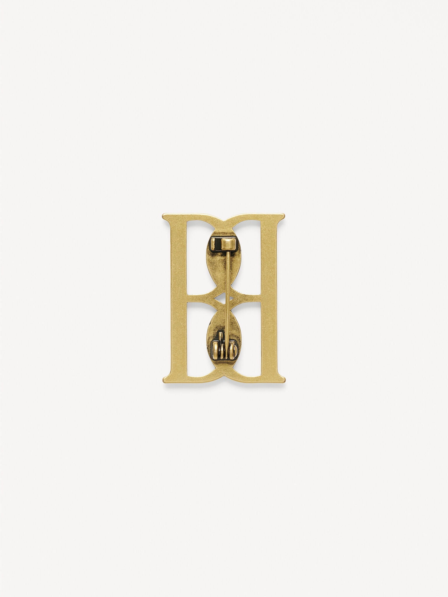 Mono Gold Brooch