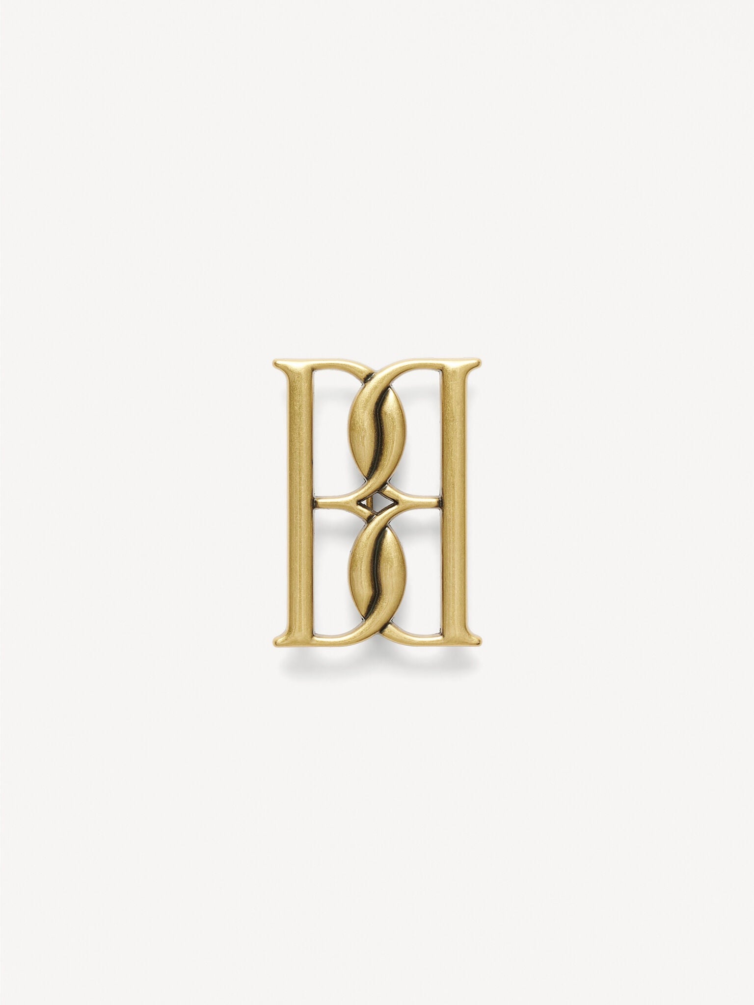 Mono Gold Brooch