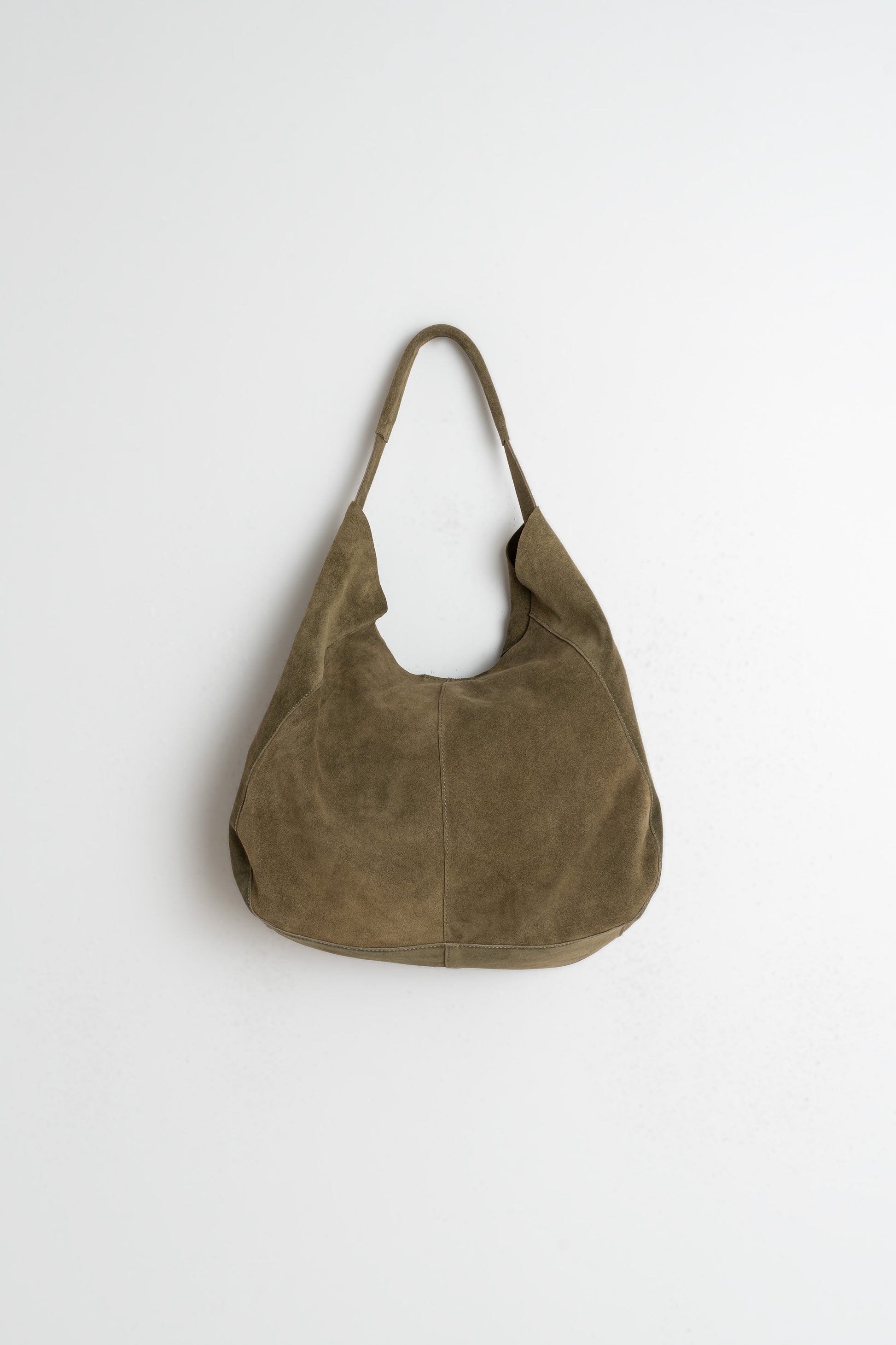 Suede Hobo Bag