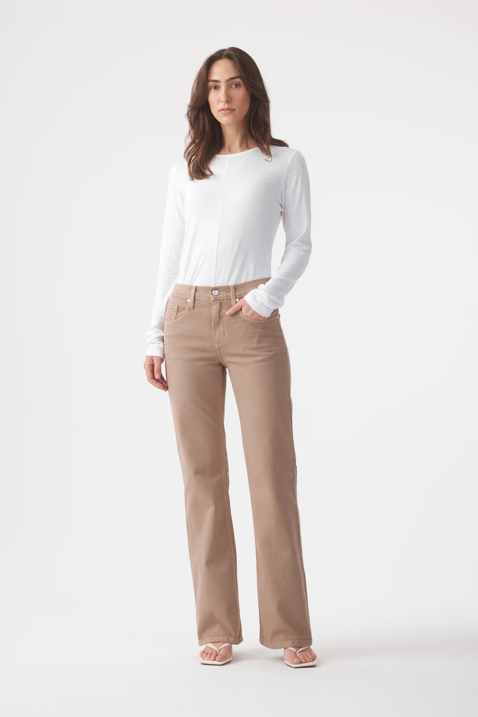 Effie Mid Flare JEan