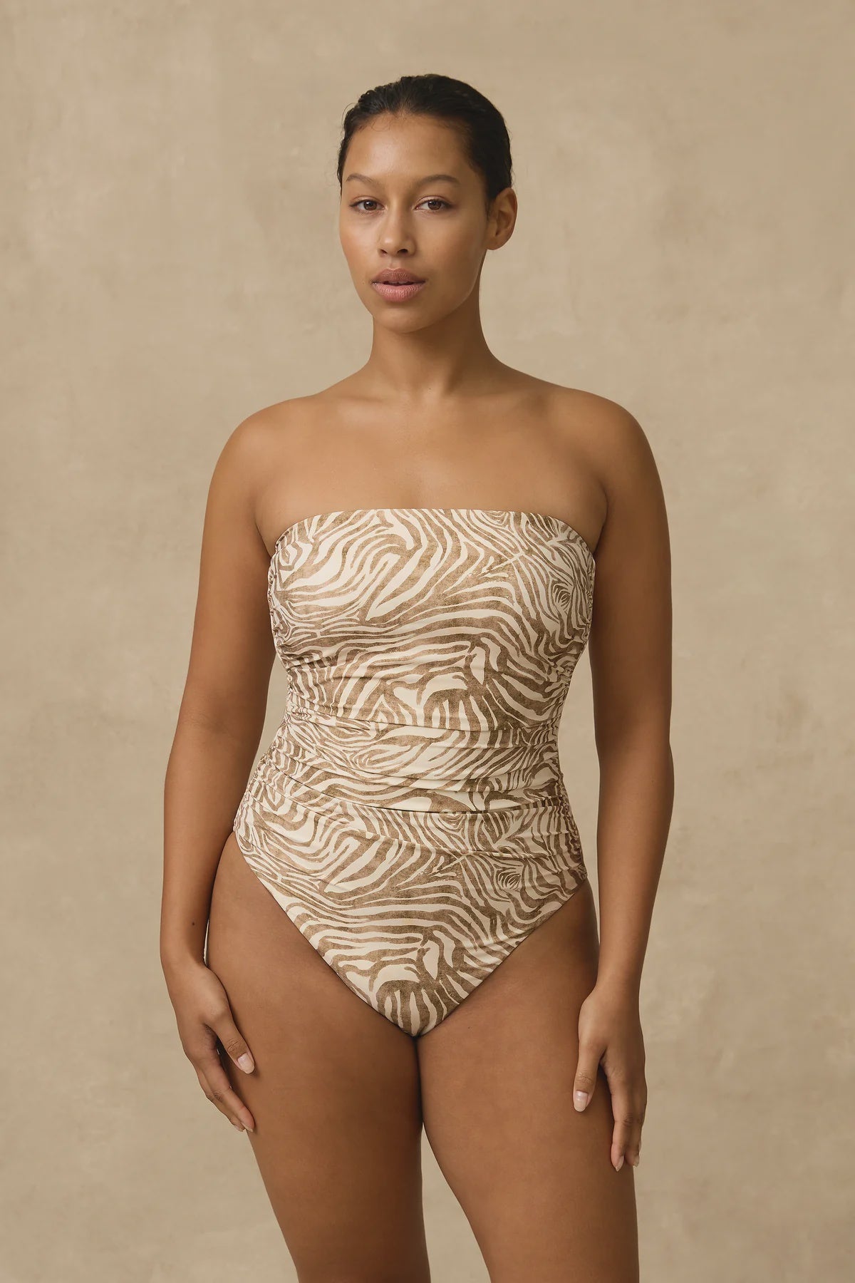 Nova Ruched Bandeau Onepiece