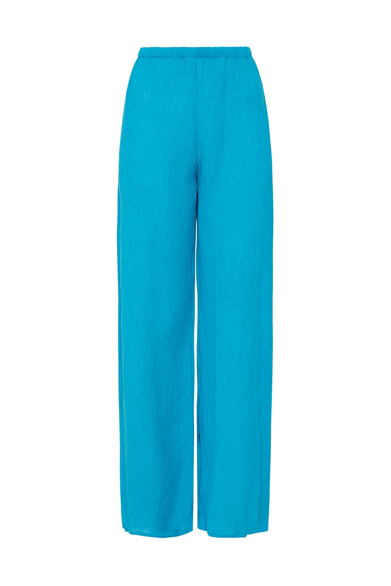 Melia Pant in Turquoise