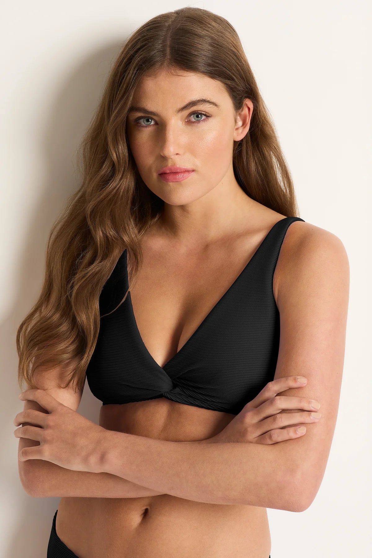 Rib Multi Fit Twist Bikini