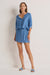 Jeanie 3/4 Sleeve Shirt Dress