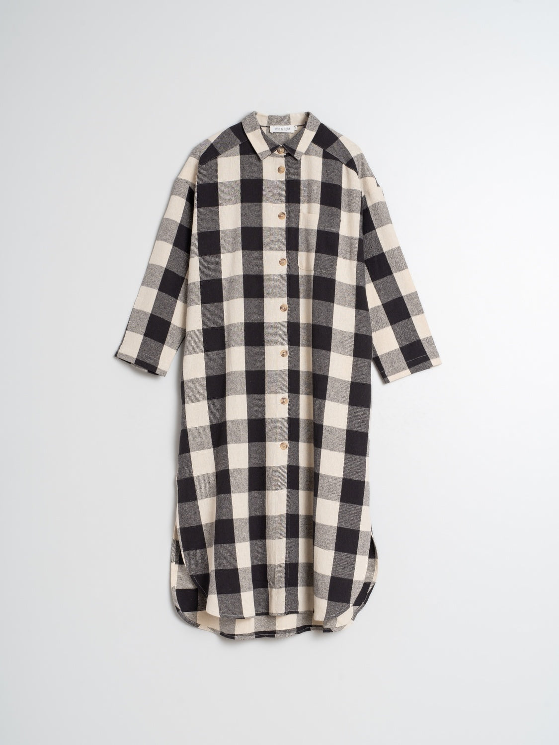 Check Shirt Dress