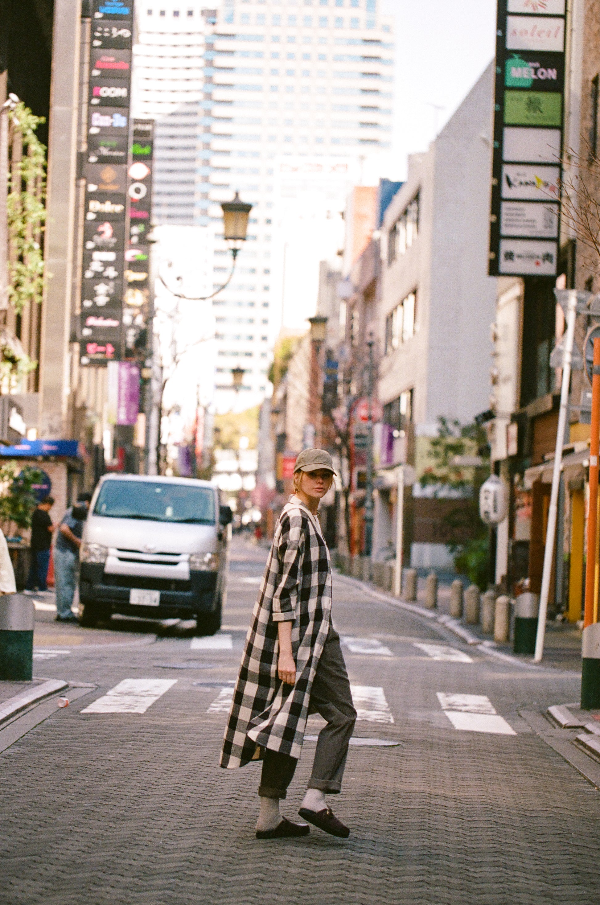Check Shirt Dress