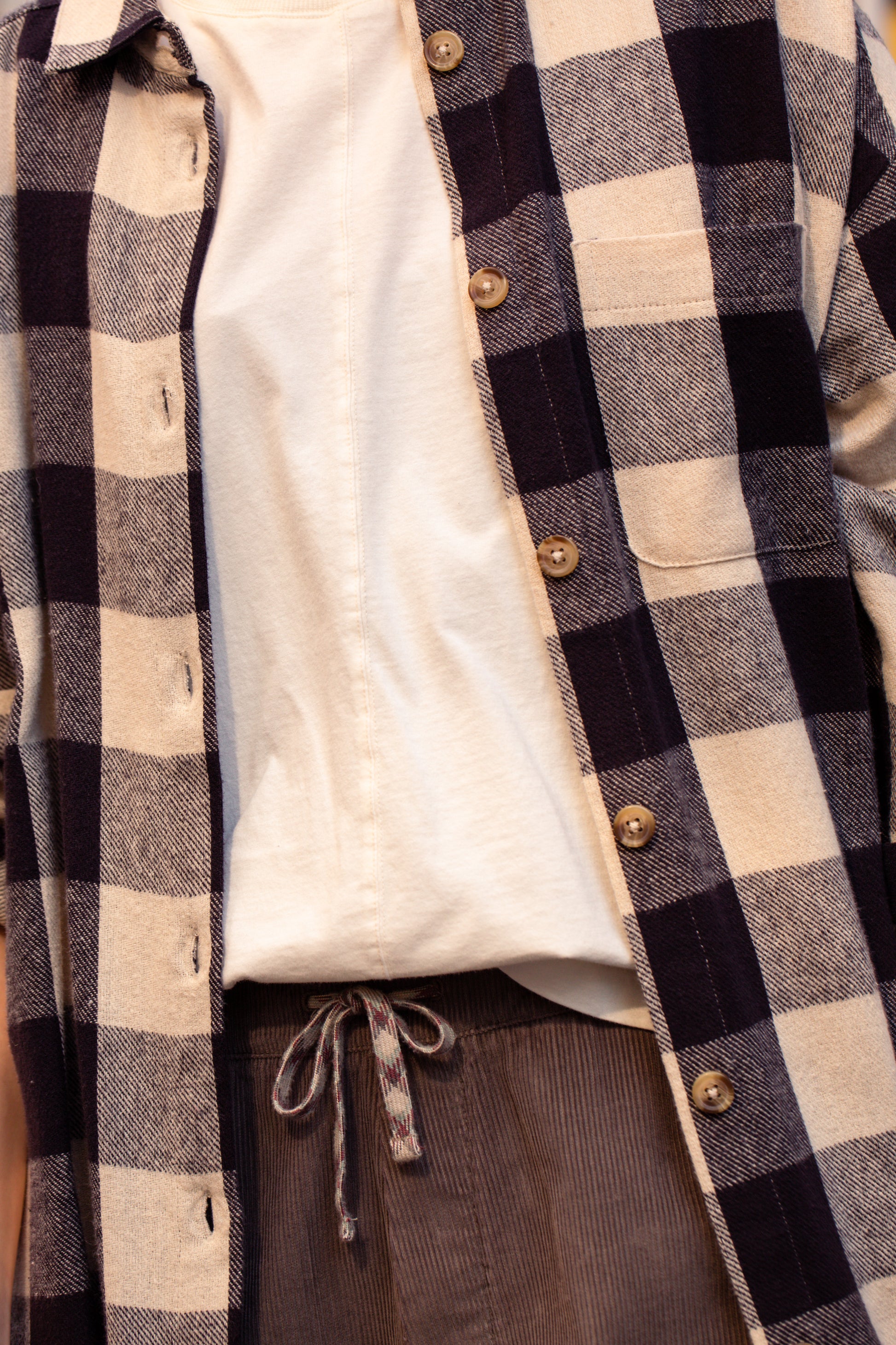 Check Shirt Dress