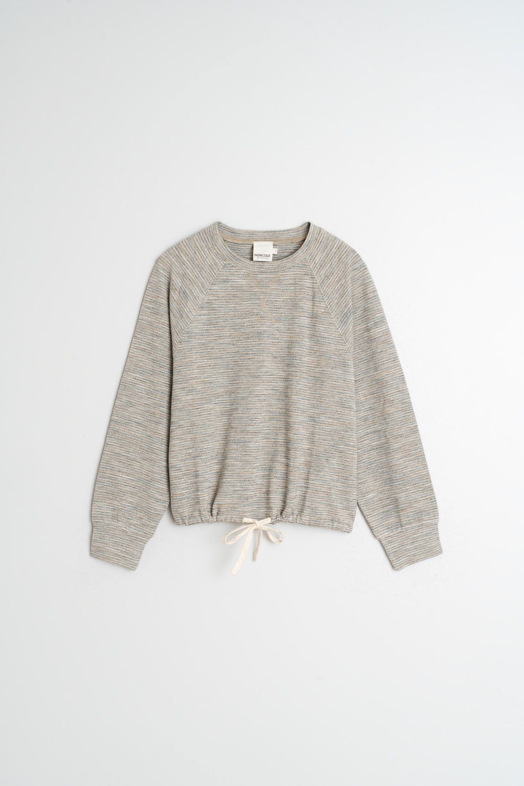 Cotton Pique Sweatshirt