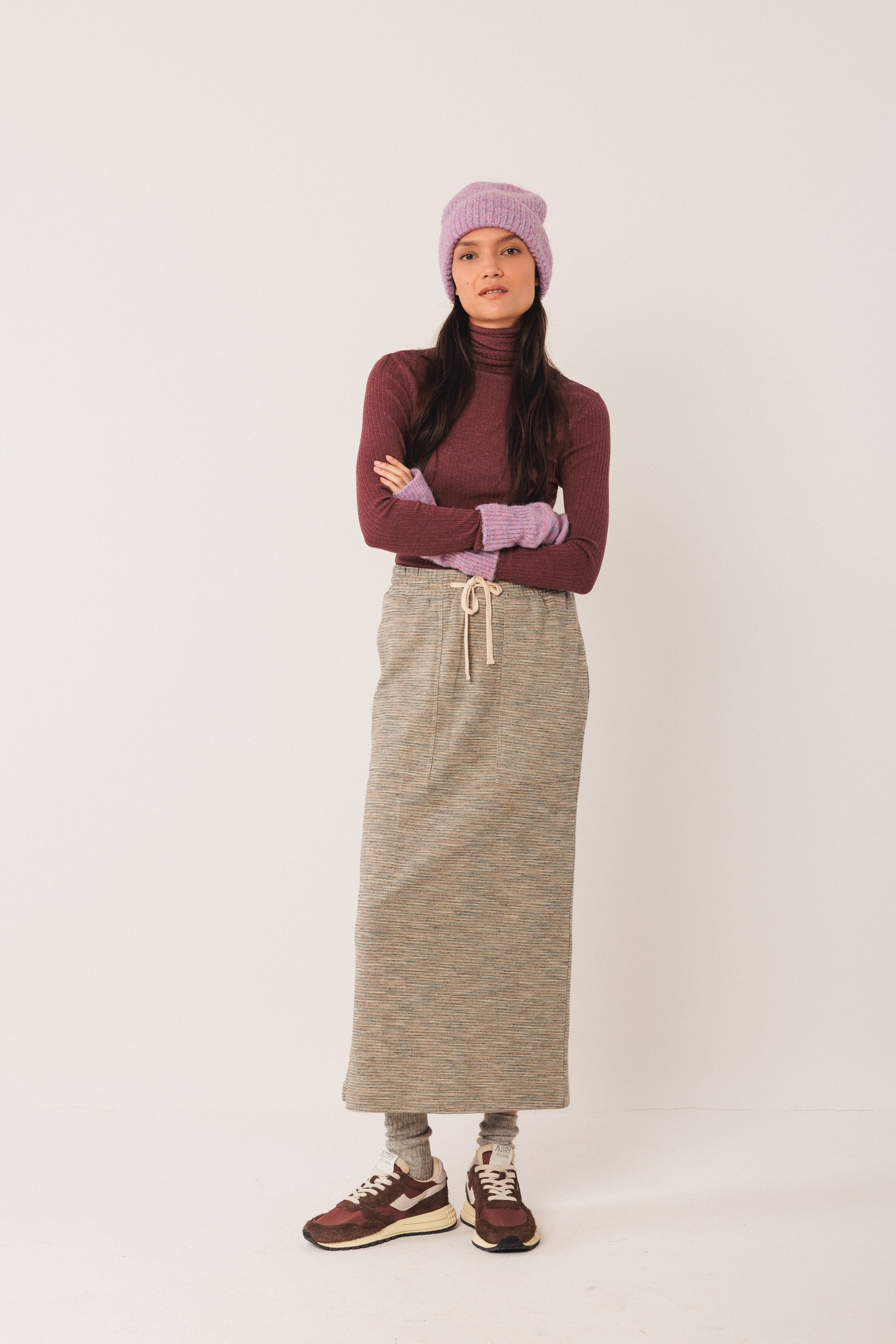 Cotton Pique Skirt