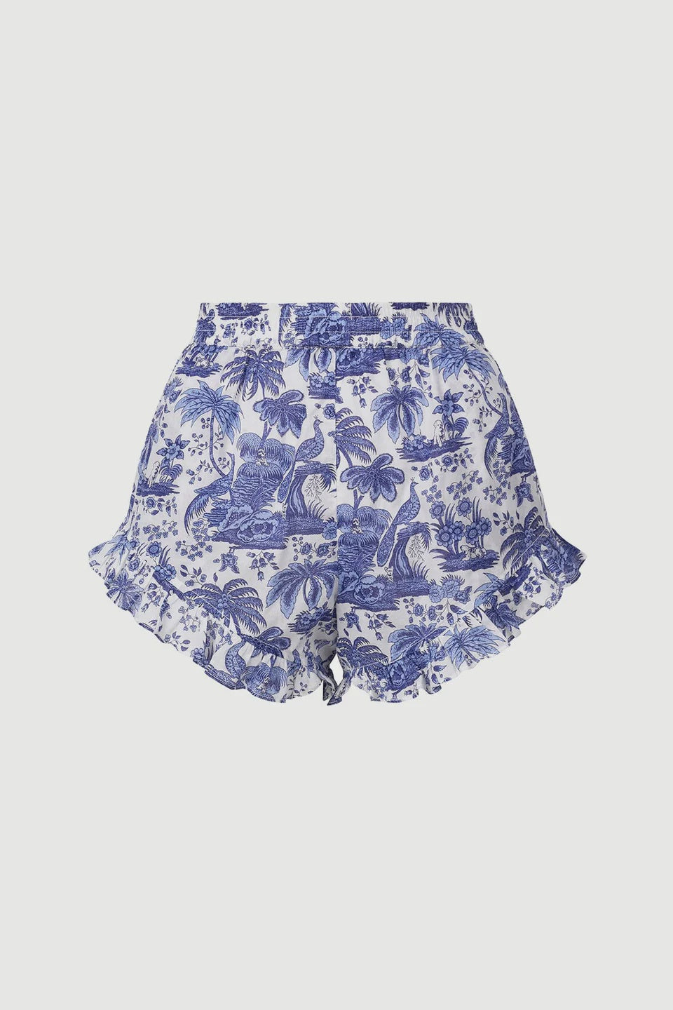 Boyana Short - Blue Toile