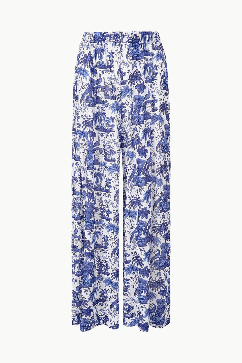 Marza Coverup Pant - Blue Toile