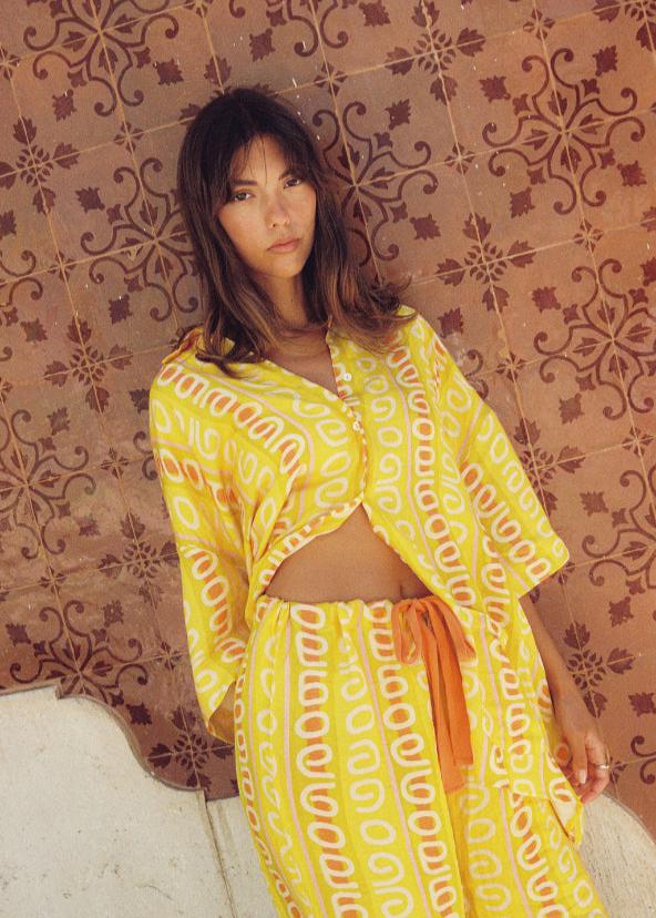 Sun Stripe Token Shirt